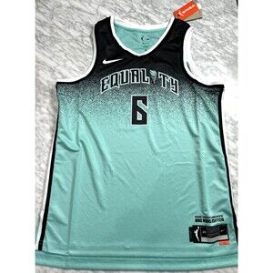 Nike New York Liberty Authentic Equality Rebel Natasha Howard Jersey women large